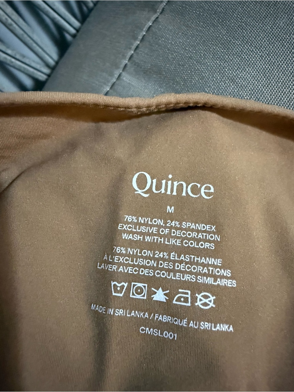 NWT Quince Second Skin High Neck Bodysuit | M - Picture 7 of 7